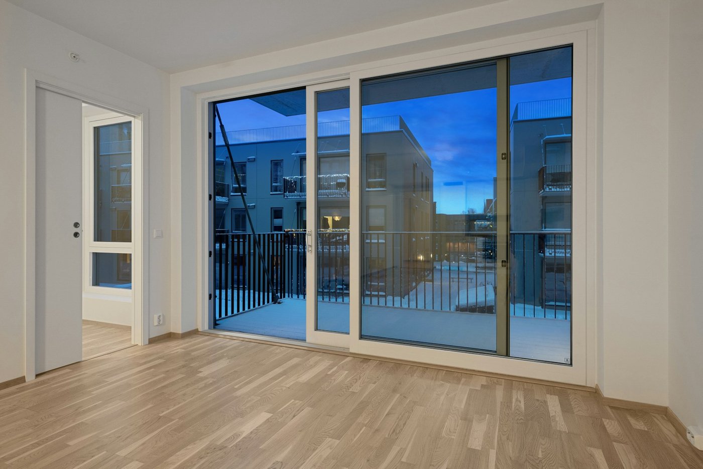 Illustrative architectural photograph showing windows